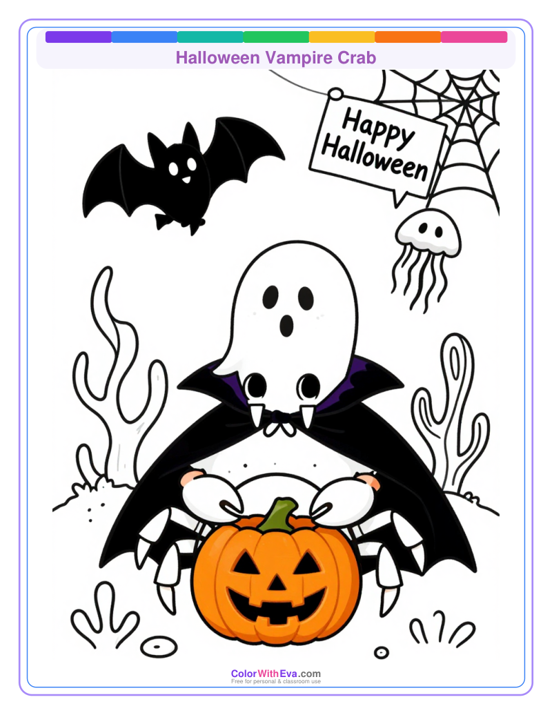 Halloween Vampire Crab thumbnail