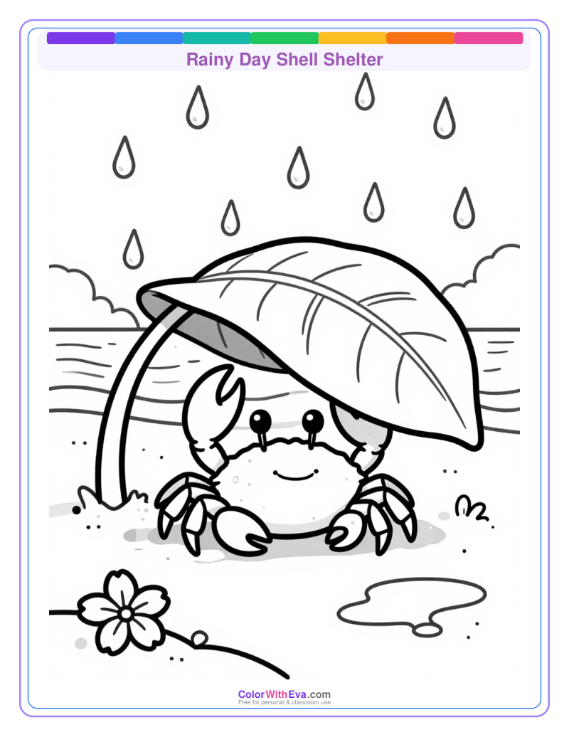 Rainy Day Shell Shelter preview