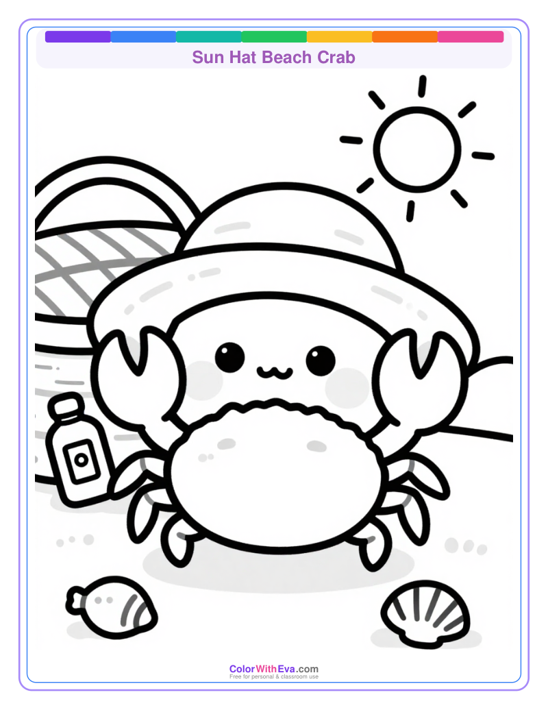 Sun Hat Beach Crab preview