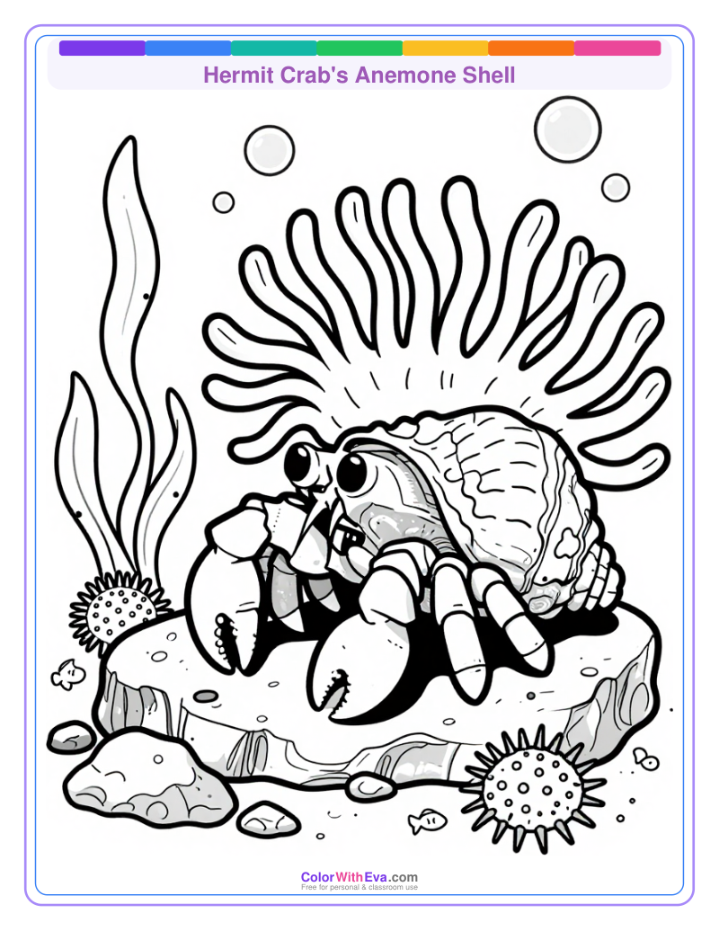 Hermit Crab's Anemone Shell preview