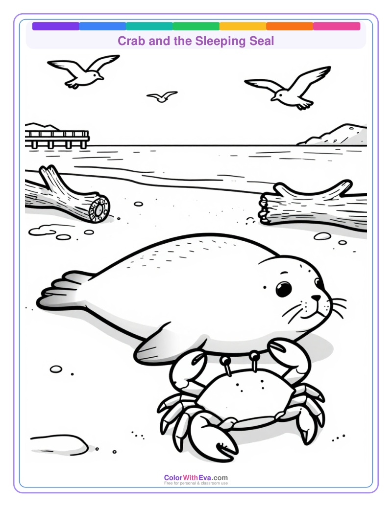 Crab and the Sleeping Seal preview