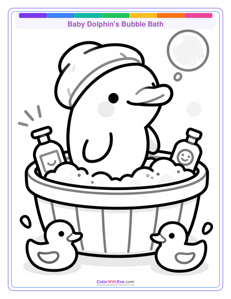 Baby Dolphin's Bubble Bath thumbnail