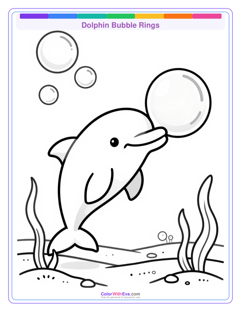 Dolphin Bubble Rings preview