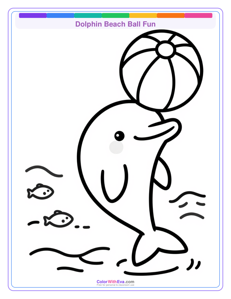 Dolphin Beach Ball Fun preview