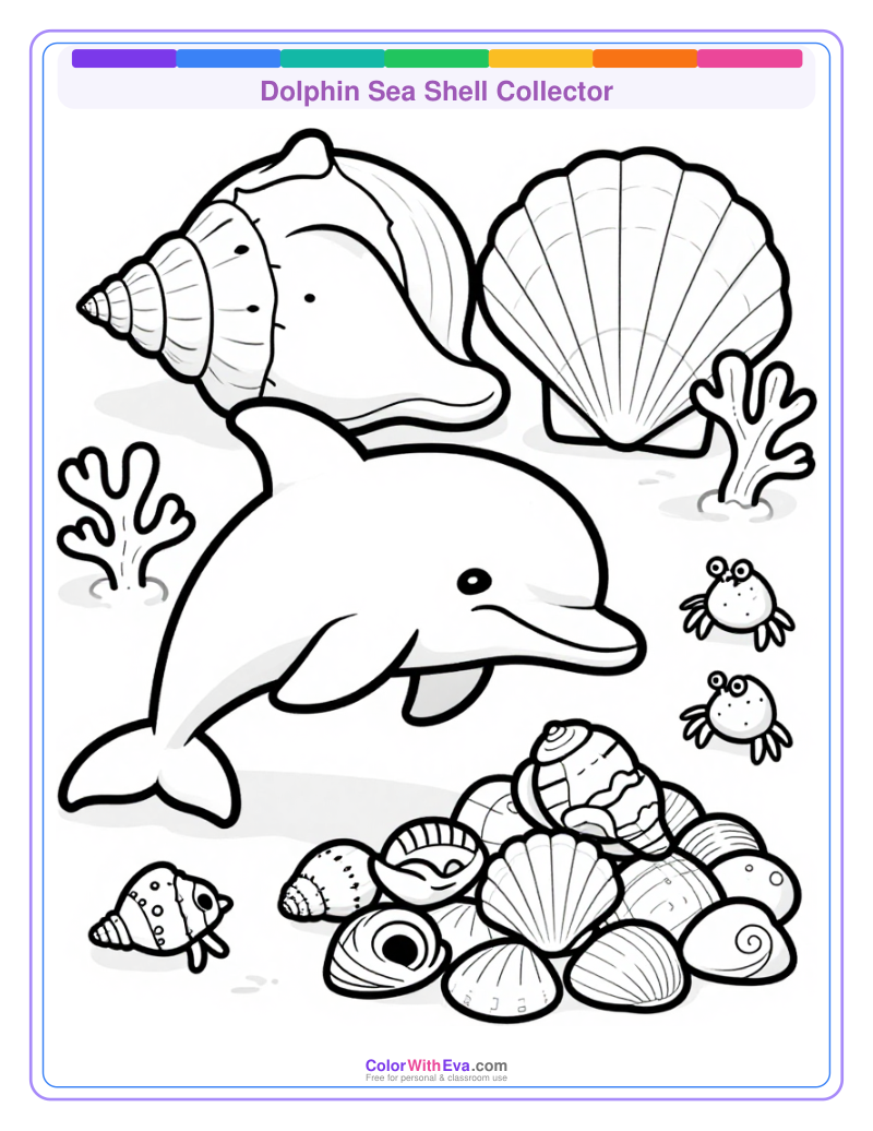 Dolphin Sea Shell Collector preview