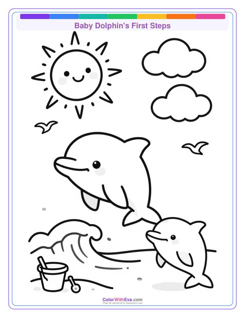 Baby Dolphin's First Steps thumbnail