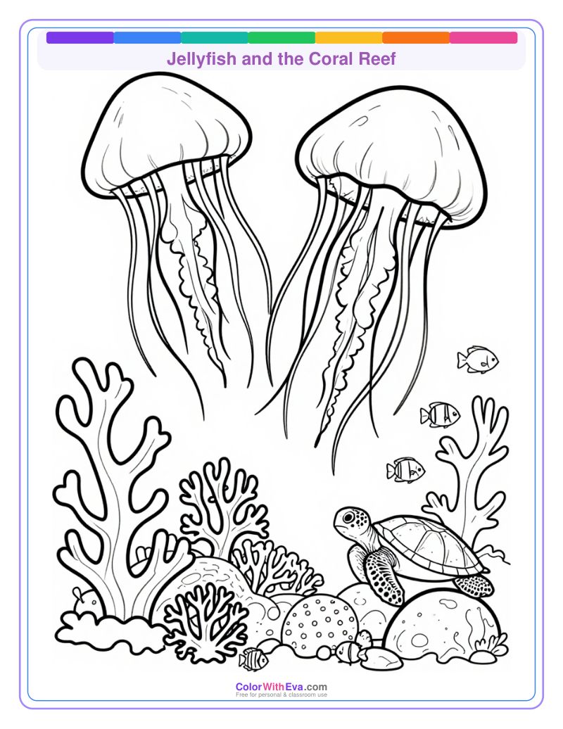 Jellyfish and the Coral Reef preview