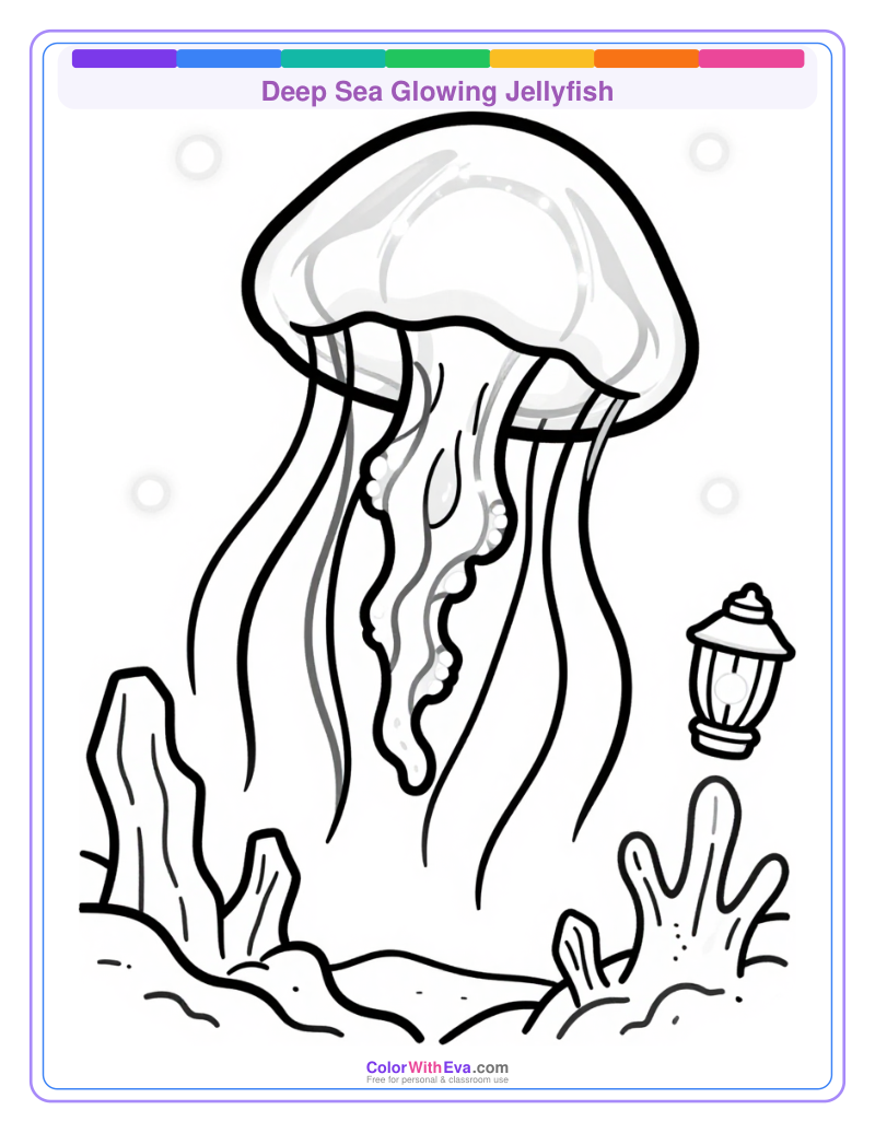 Deep Sea Glowing Jellyfish preview