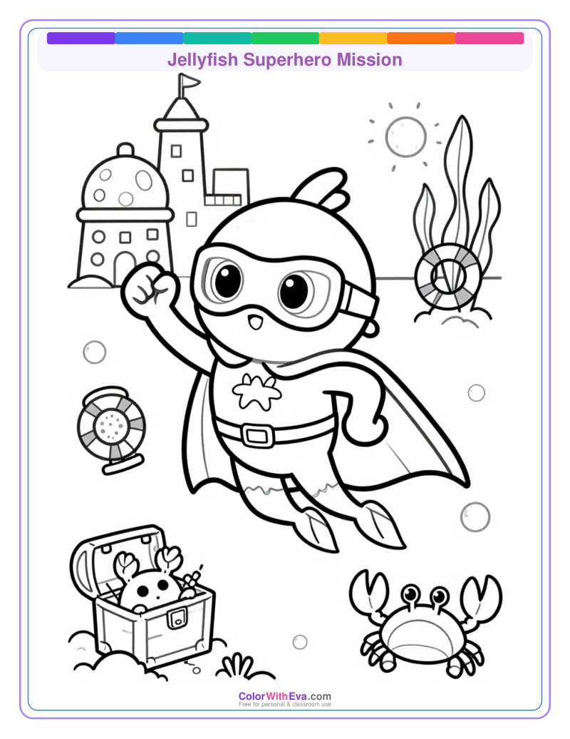 Jellyfish Superhero Mission thumbnail