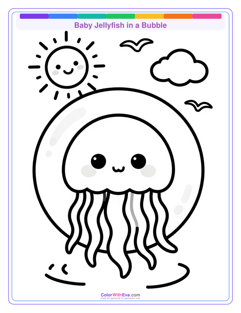 Baby Jellyfish in a Bubble thumbnail