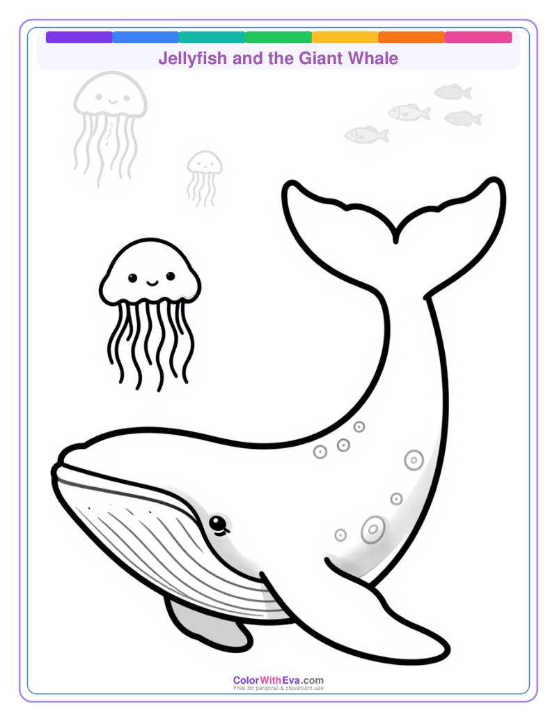 Jellyfish and the Giant Whale preview