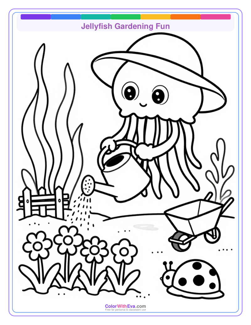 Jellyfish Gardening Fun thumbnail