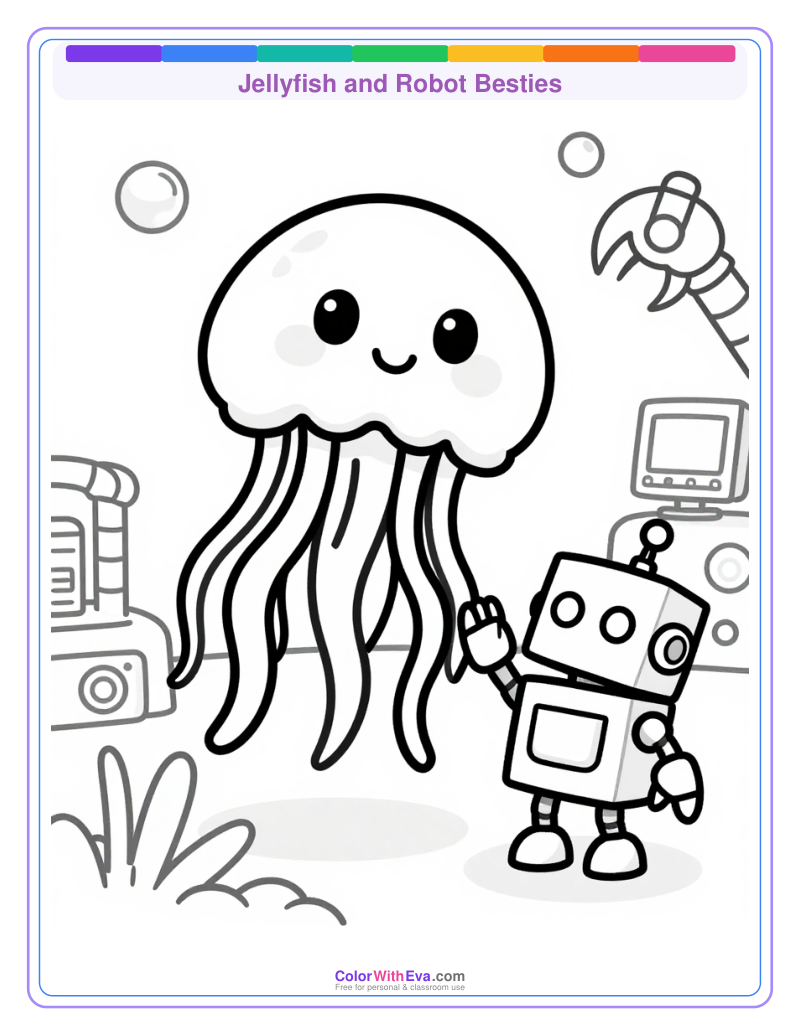 Jellyfish and Robot Besties thumbnail