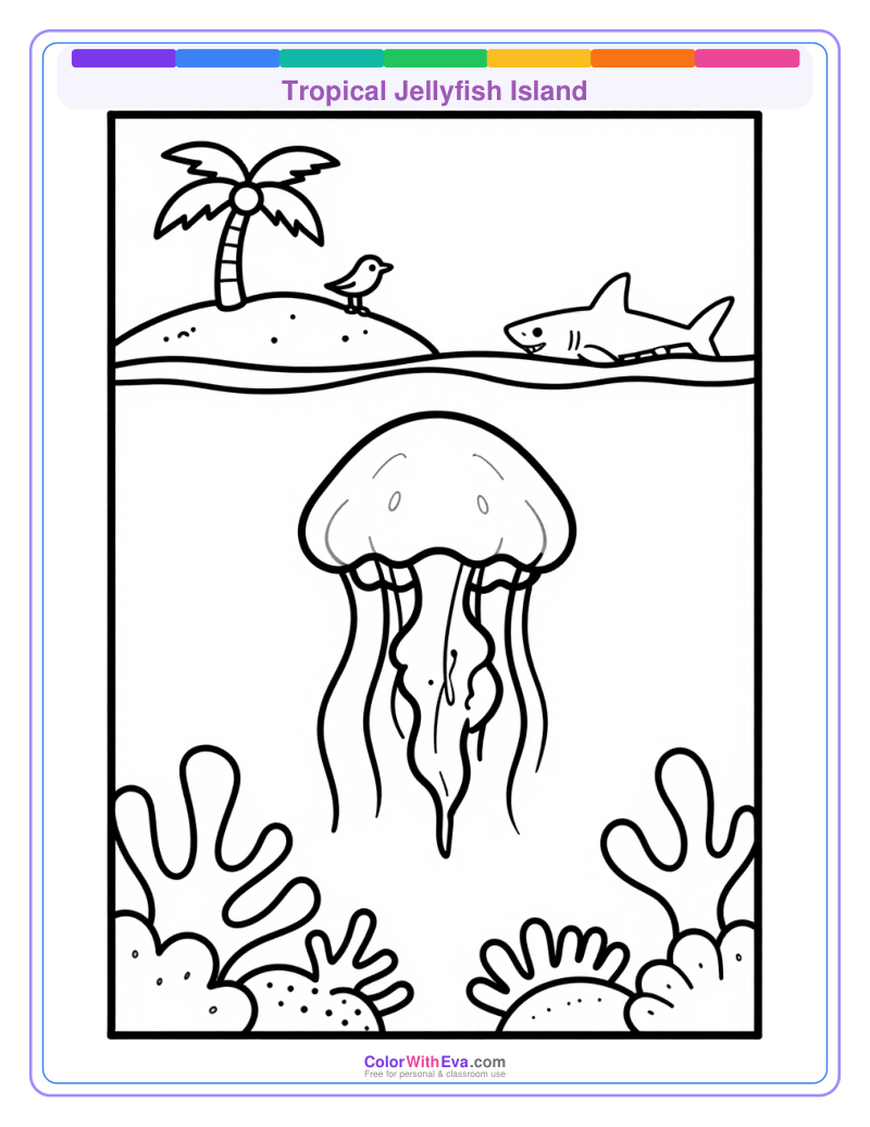 Tropical Jellyfish Island preview