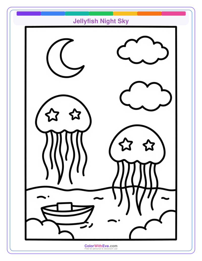 Jellyfish Night Sky preview