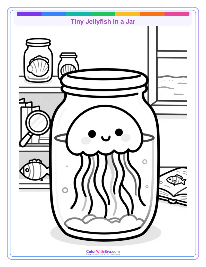 Tiny Jellyfish in a Jar thumbnail