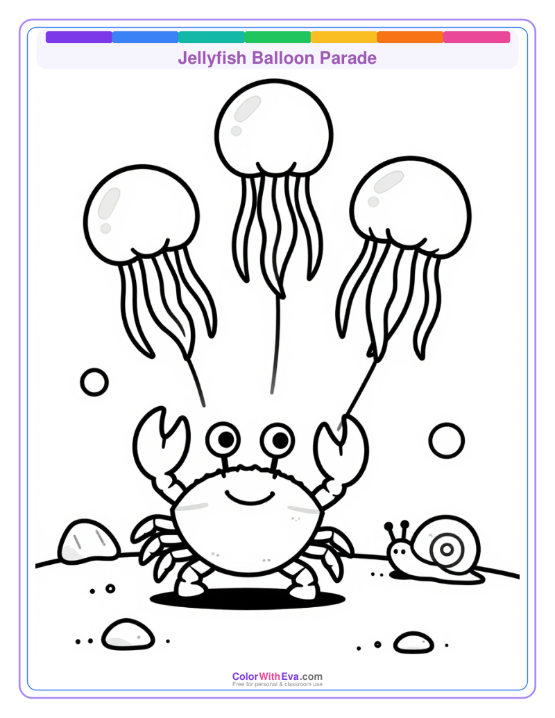 Jellyfish Balloon Parade preview