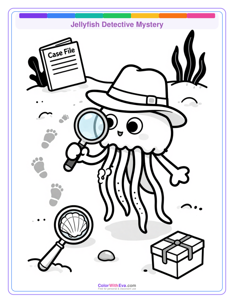 Jellyfish Detective Mystery thumbnail