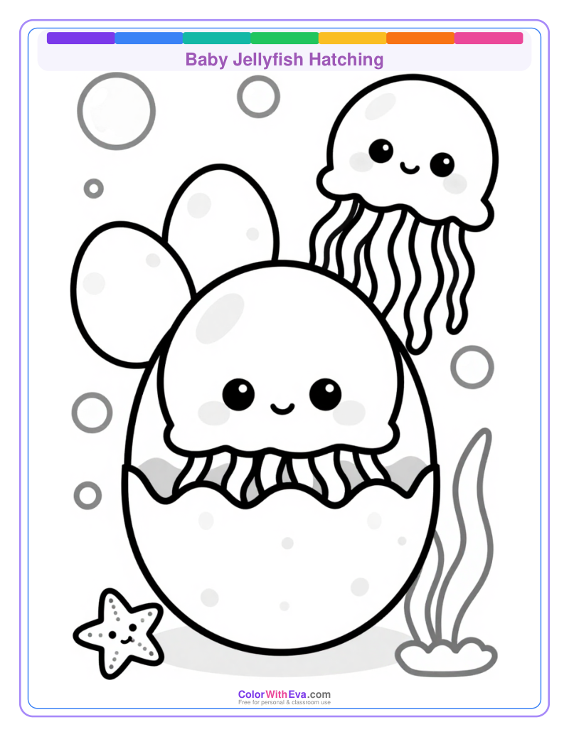 Baby Jellyfish Hatching thumbnail