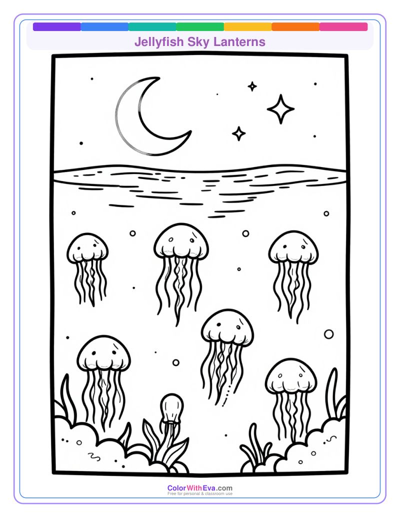 Jellyfish Sky Lanterns preview