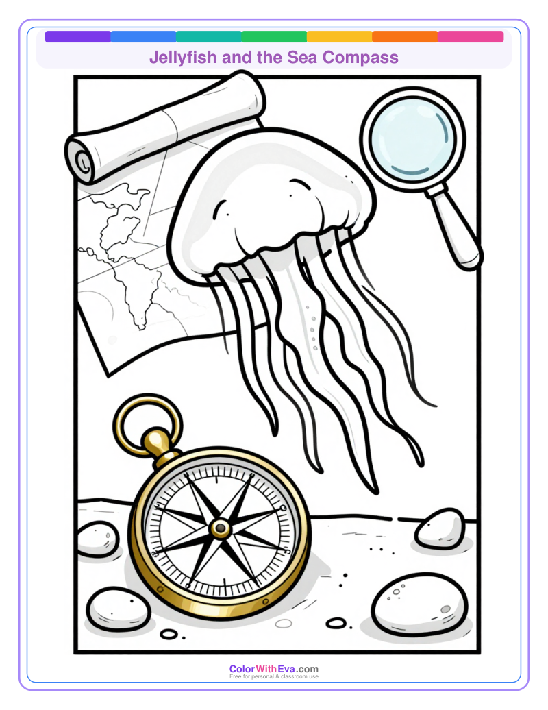 Jellyfish and the Sea Compass preview