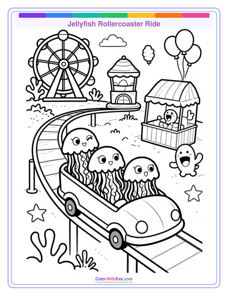 Jellyfish Rollercoaster Ride thumbnail