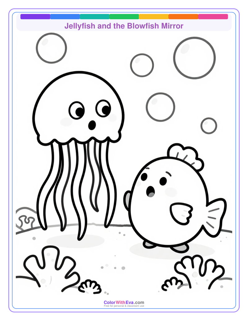 Jellyfish and the Blowfish Mirror preview