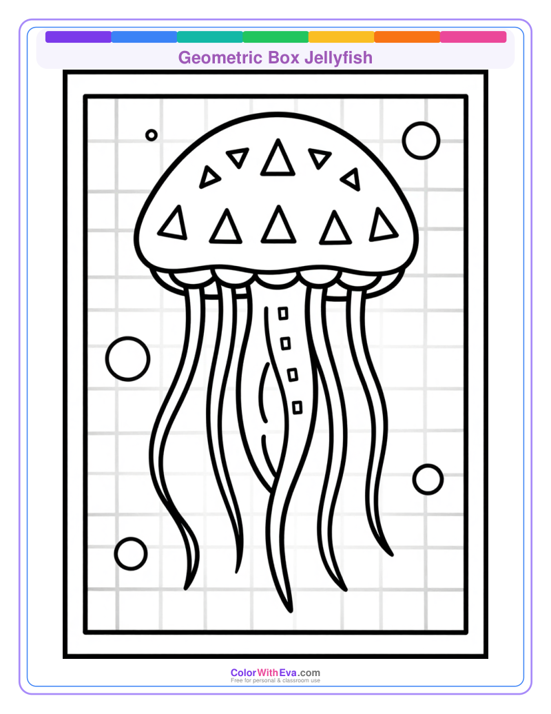 Geometric Box Jellyfish preview