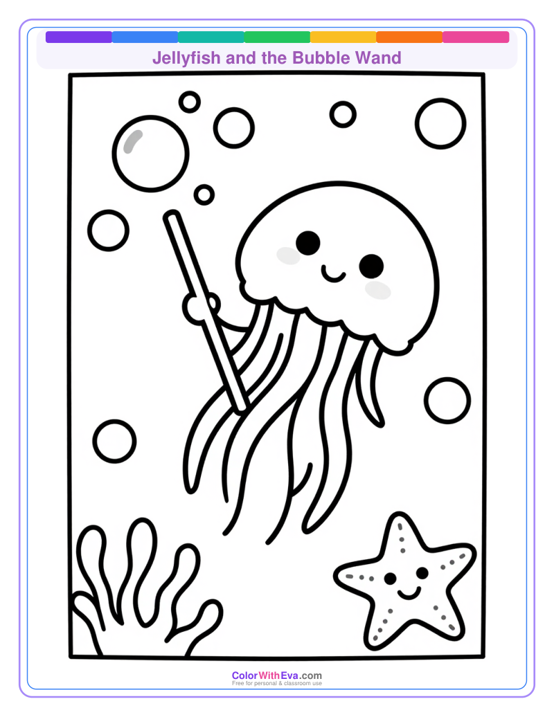 Jellyfish and the Bubble Wand preview