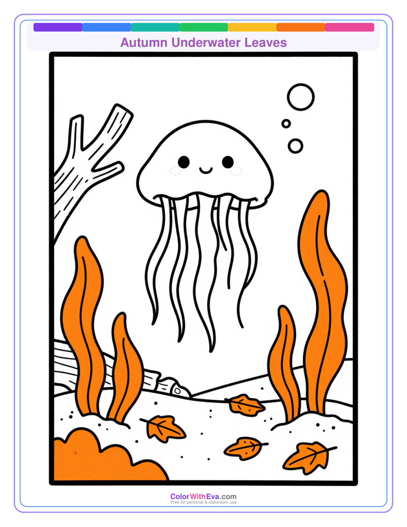 Autumn Underwater Leaves preview