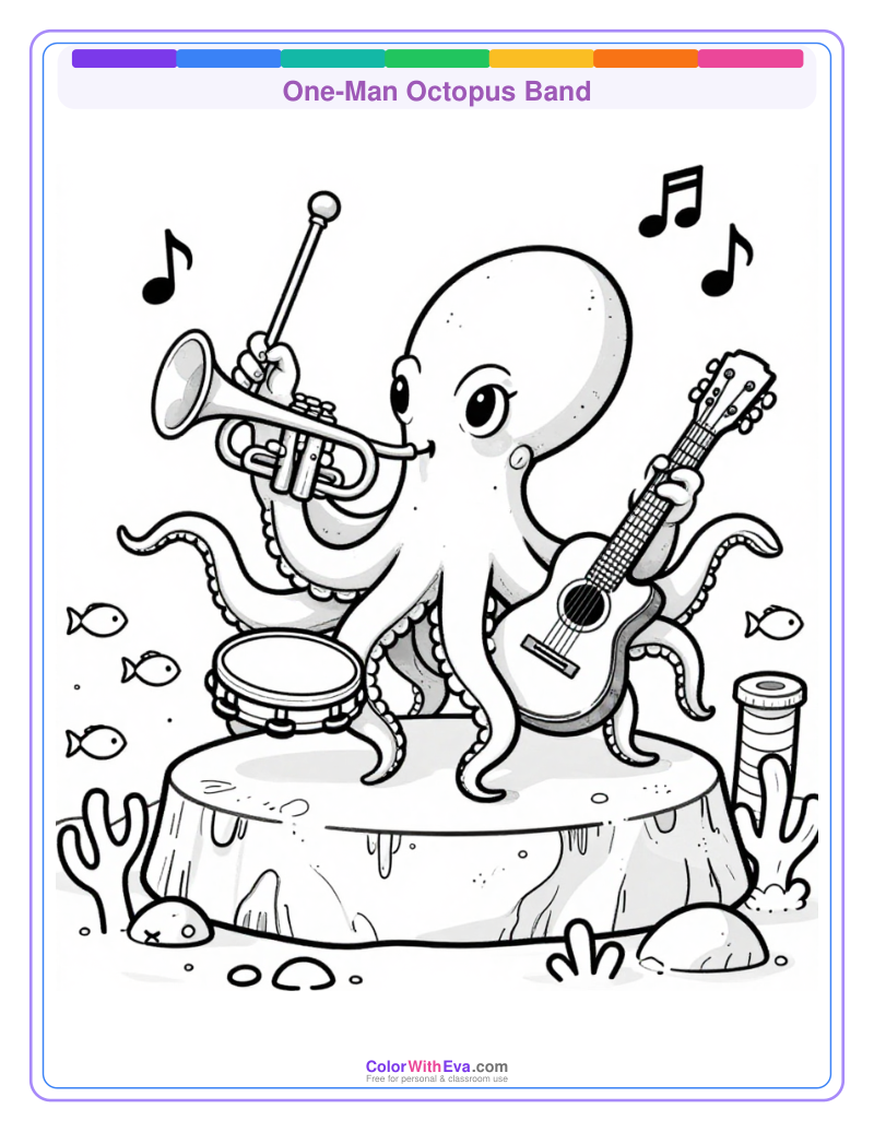 One-Man Octopus Band preview