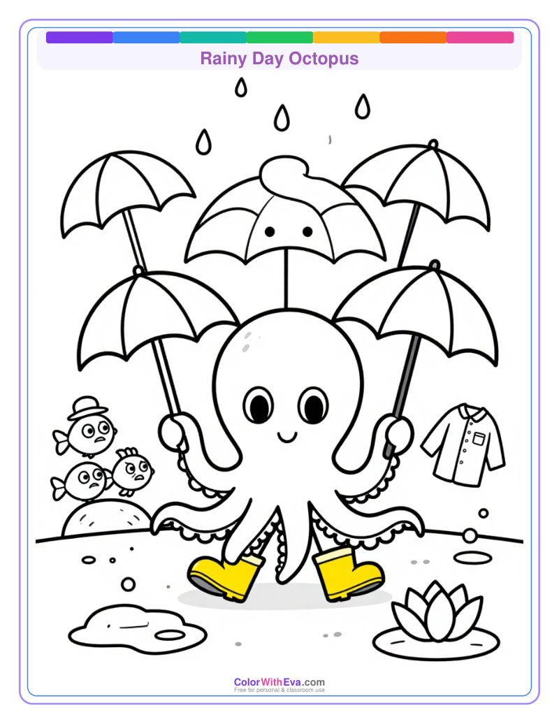 Rainy Day Octopus thumbnail
