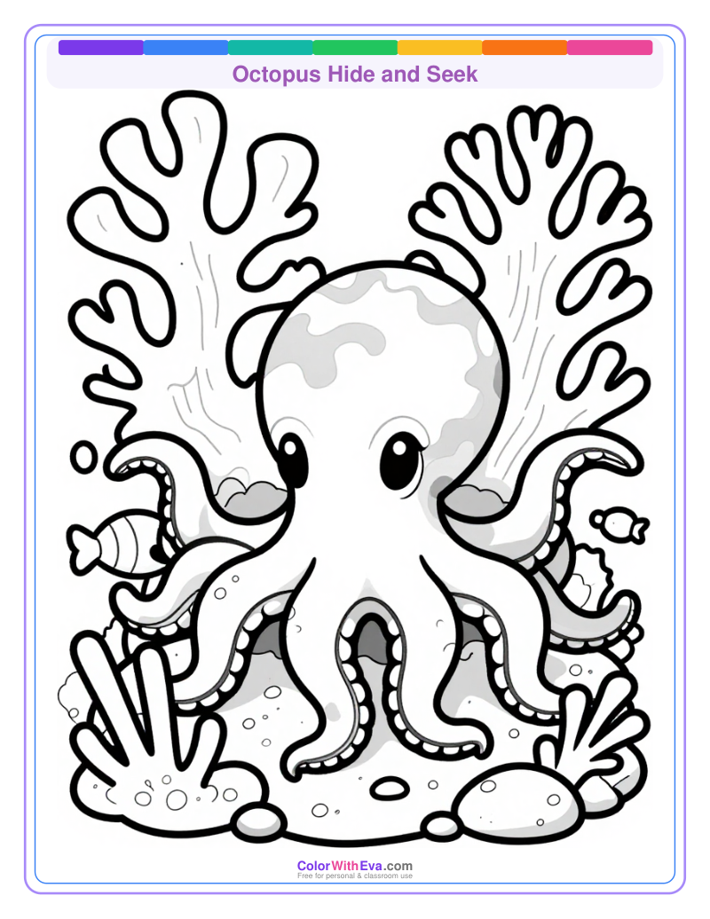 Octopus Hide and Seek preview