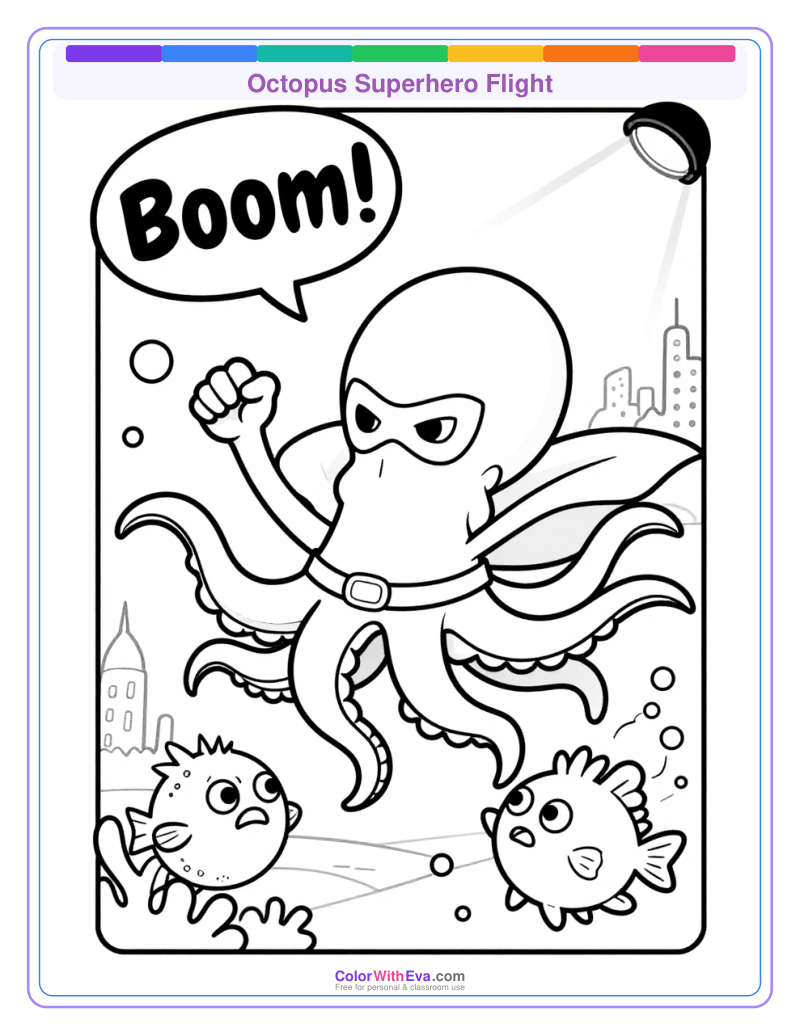 Octopus Superhero Flight thumbnail