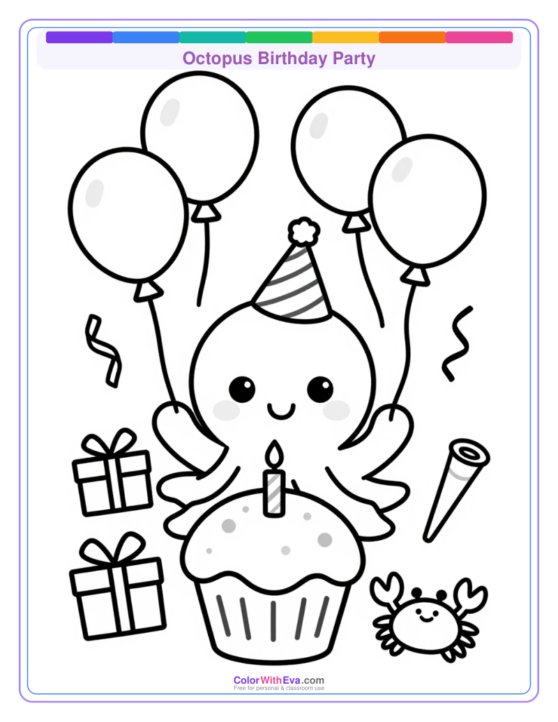 Octopus Birthday Party thumbnail