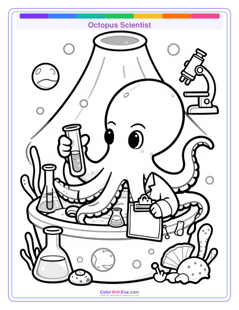 Octopus Scientist preview