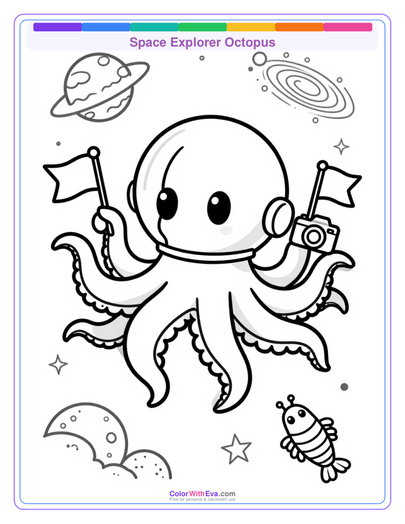 Space Explorer Octopus preview