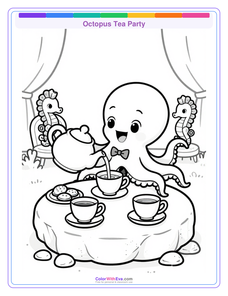 Octopus Tea Party preview