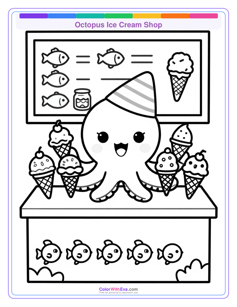 Octopus Ice Cream Shop preview