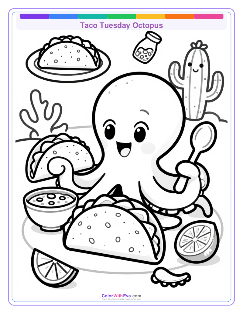 Taco Tuesday Octopus preview