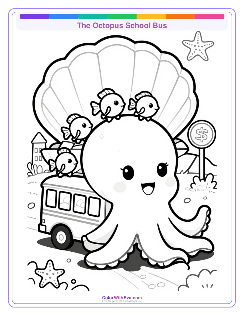 The Octopus School Bus preview