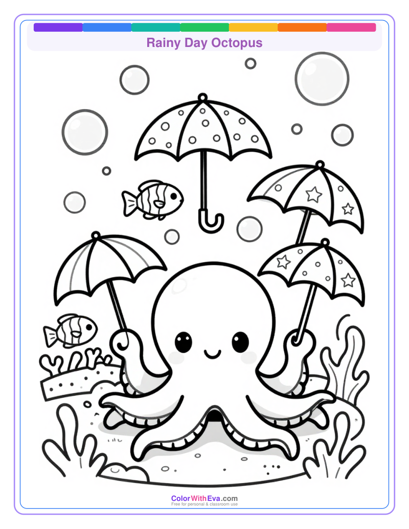 Rainy Day Octopus preview