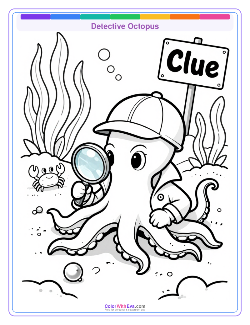 Detective Octopus preview