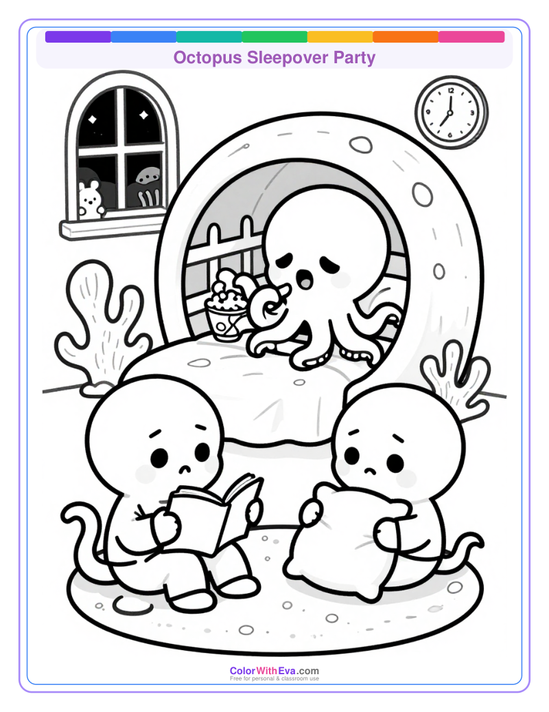 Octopus Sleepover Party thumbnail