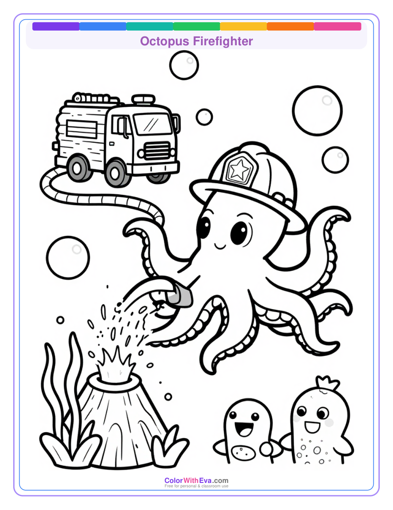 Octopus Firefighter preview