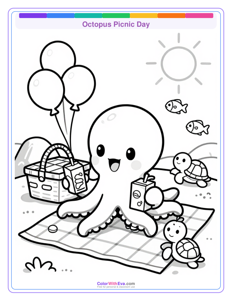 Octopus Picnic Day preview