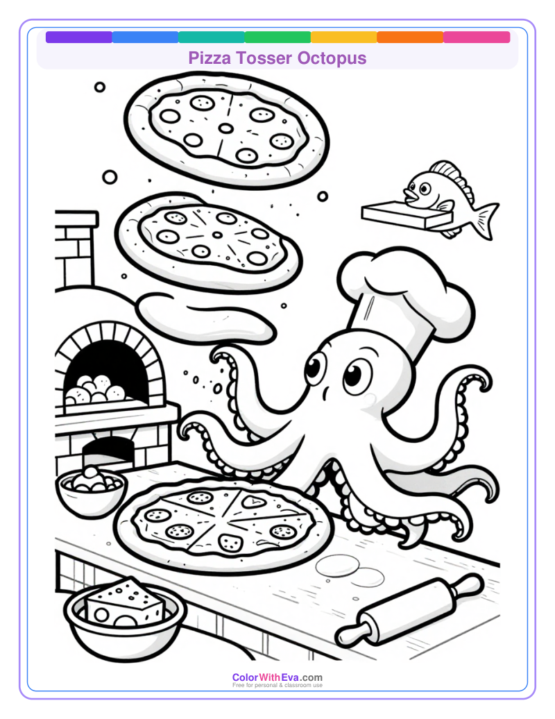 Pizza Tosser Octopus preview