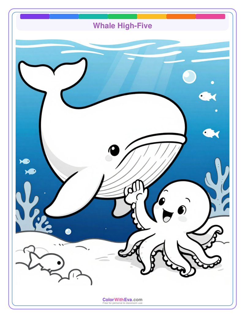 Whale High-Five preview