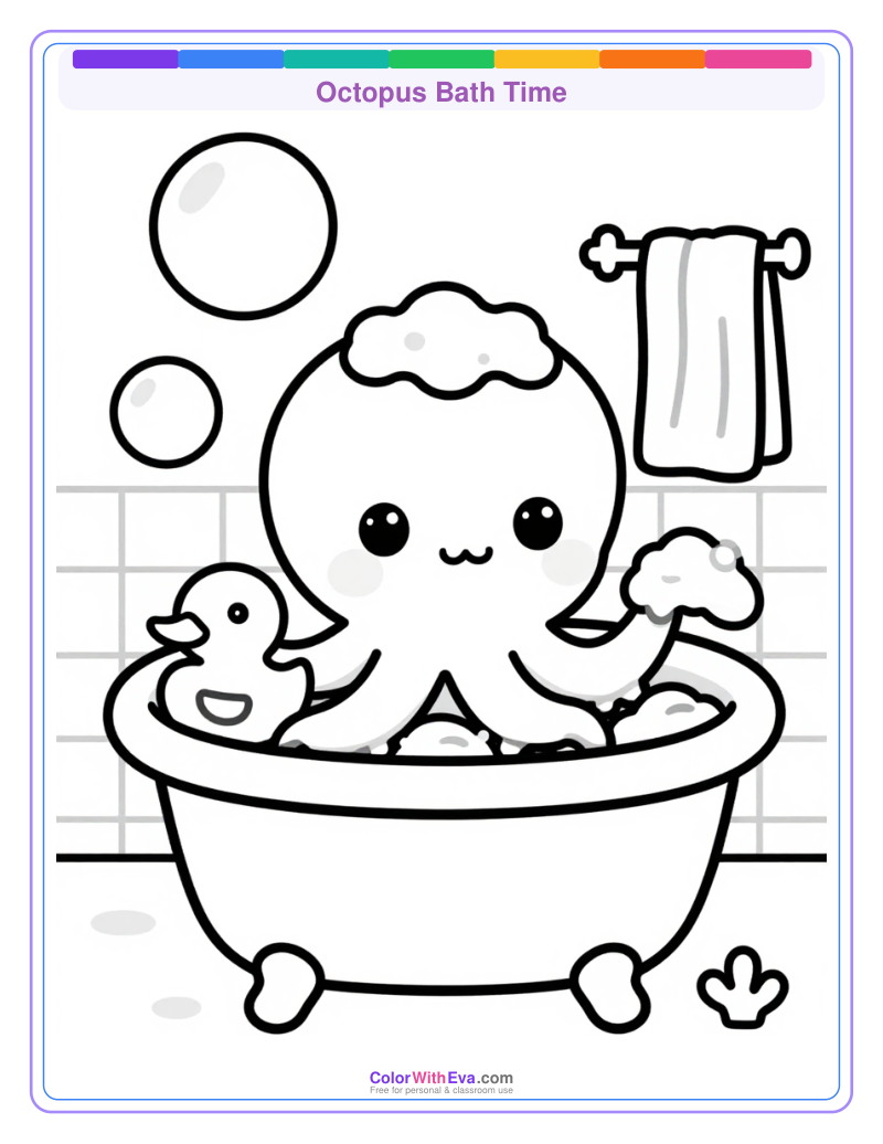 Octopus Bath Time preview