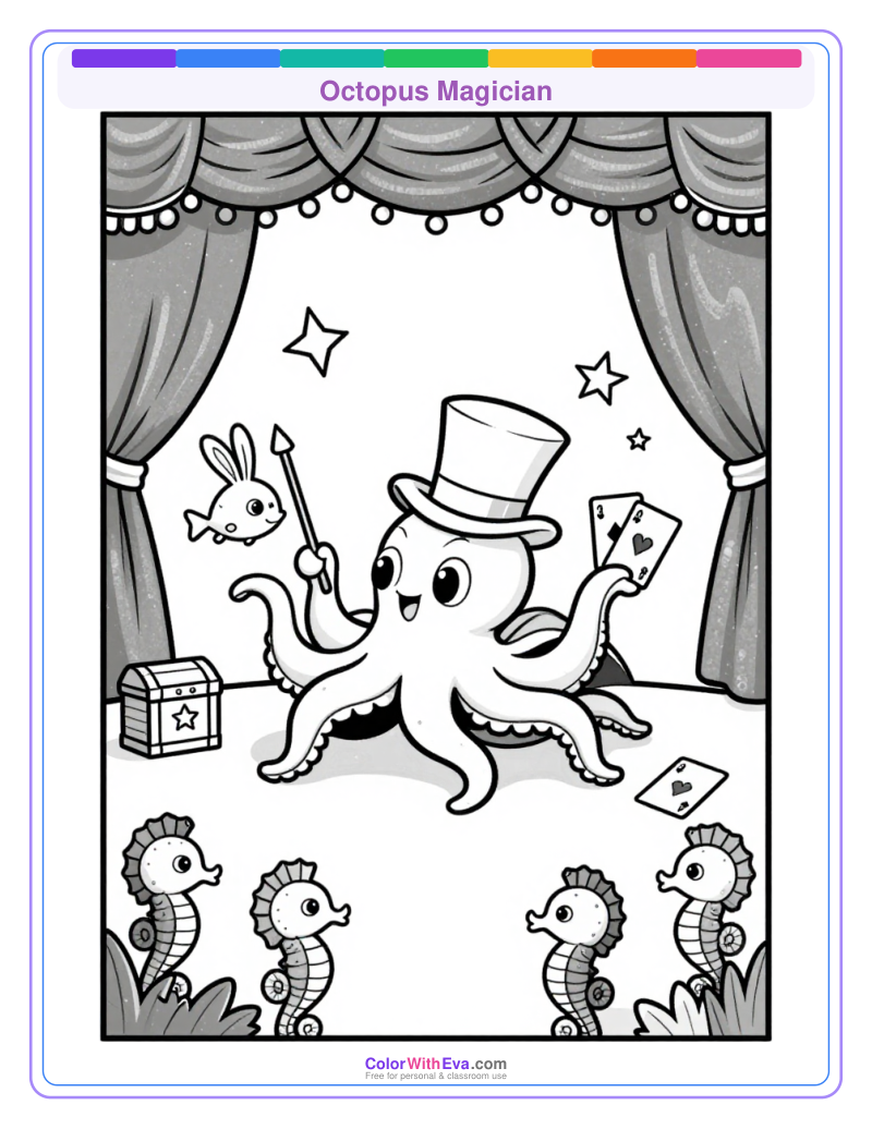 Octopus Magician preview